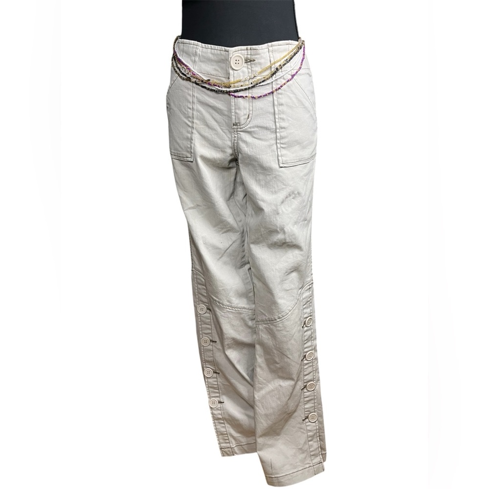 VINTAGE Y2K Z. CAVARICCI LOW WAIST FLAIR BOOT CUT PANTS